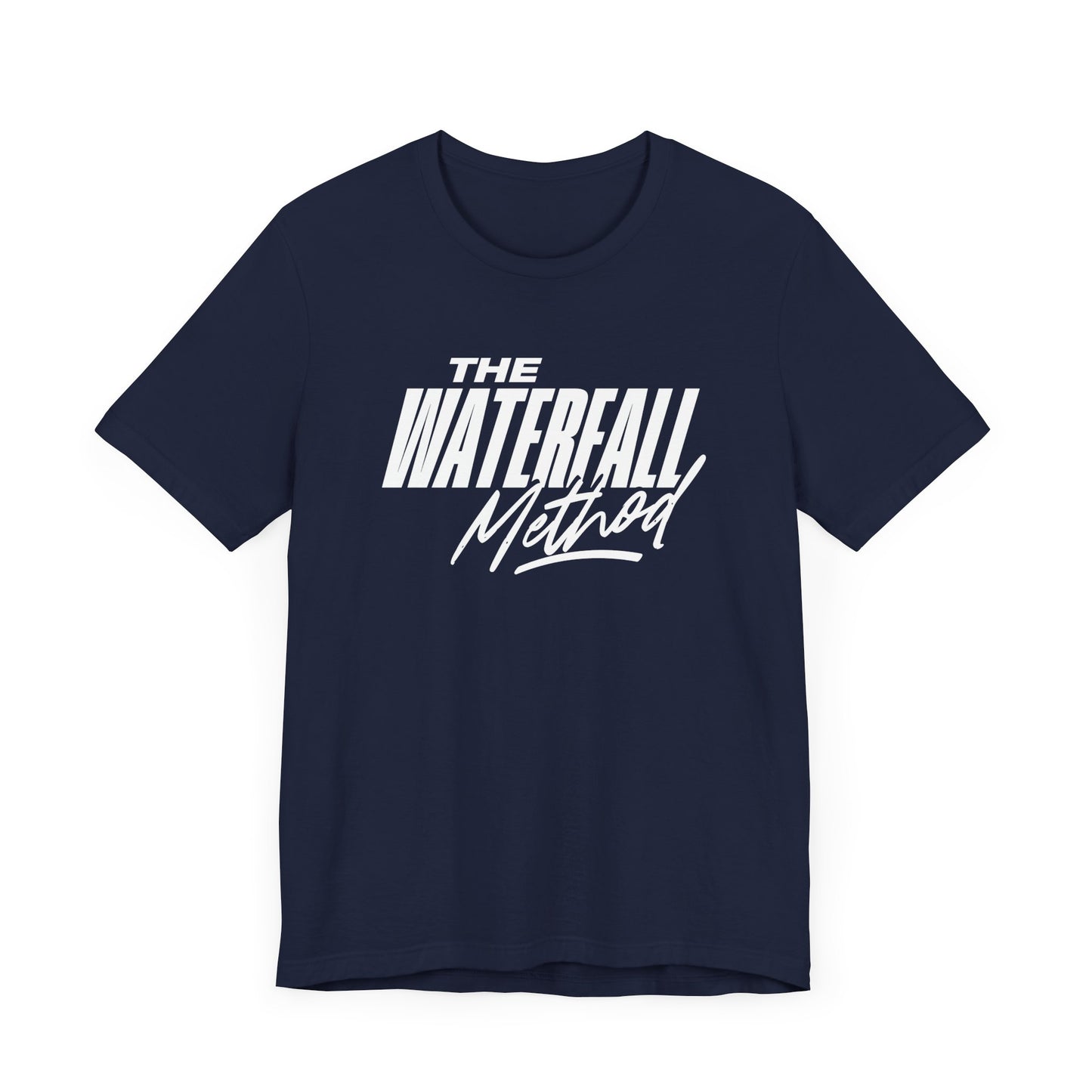 The Waterfall Method Unisex Jersey Short Sleeve Tee (Express Delivery)