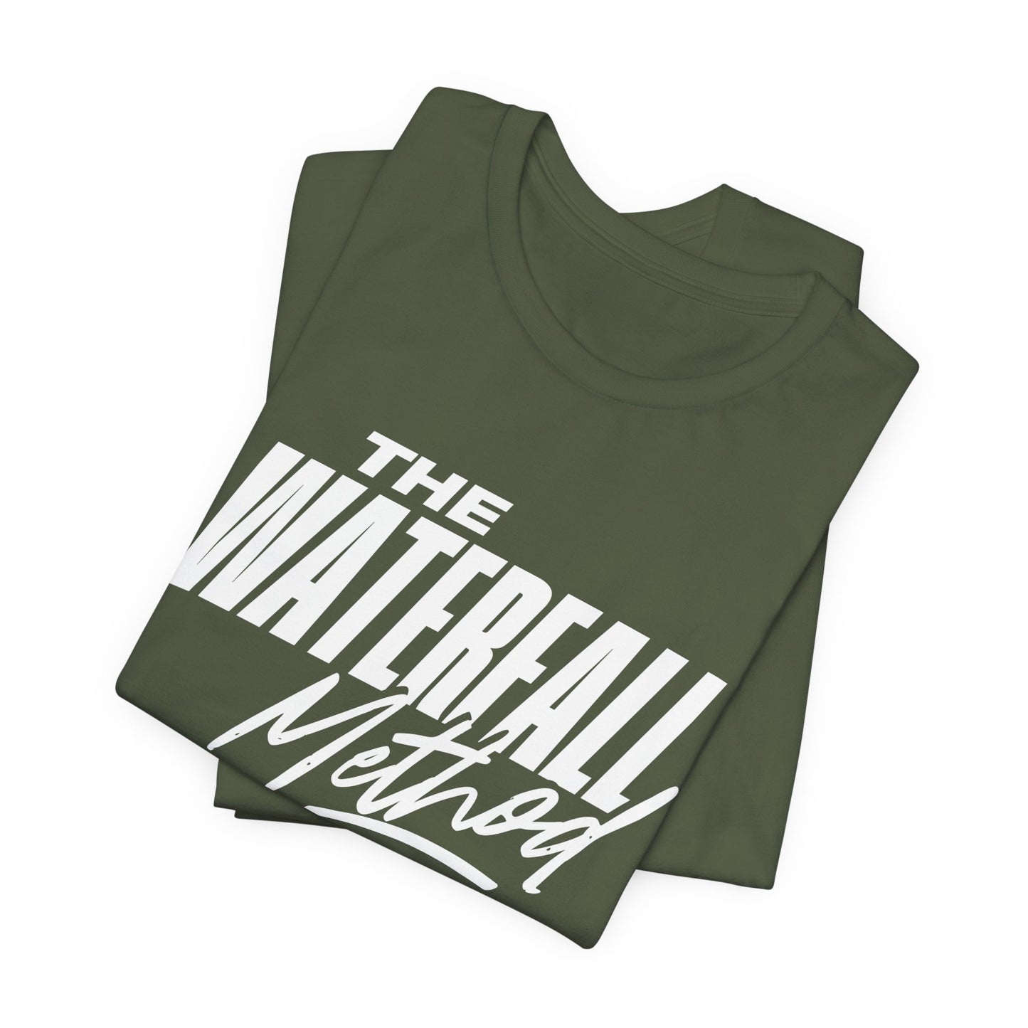 The Waterfall Method Unisex Jersey Short Sleeve Tee (Express Delivery)