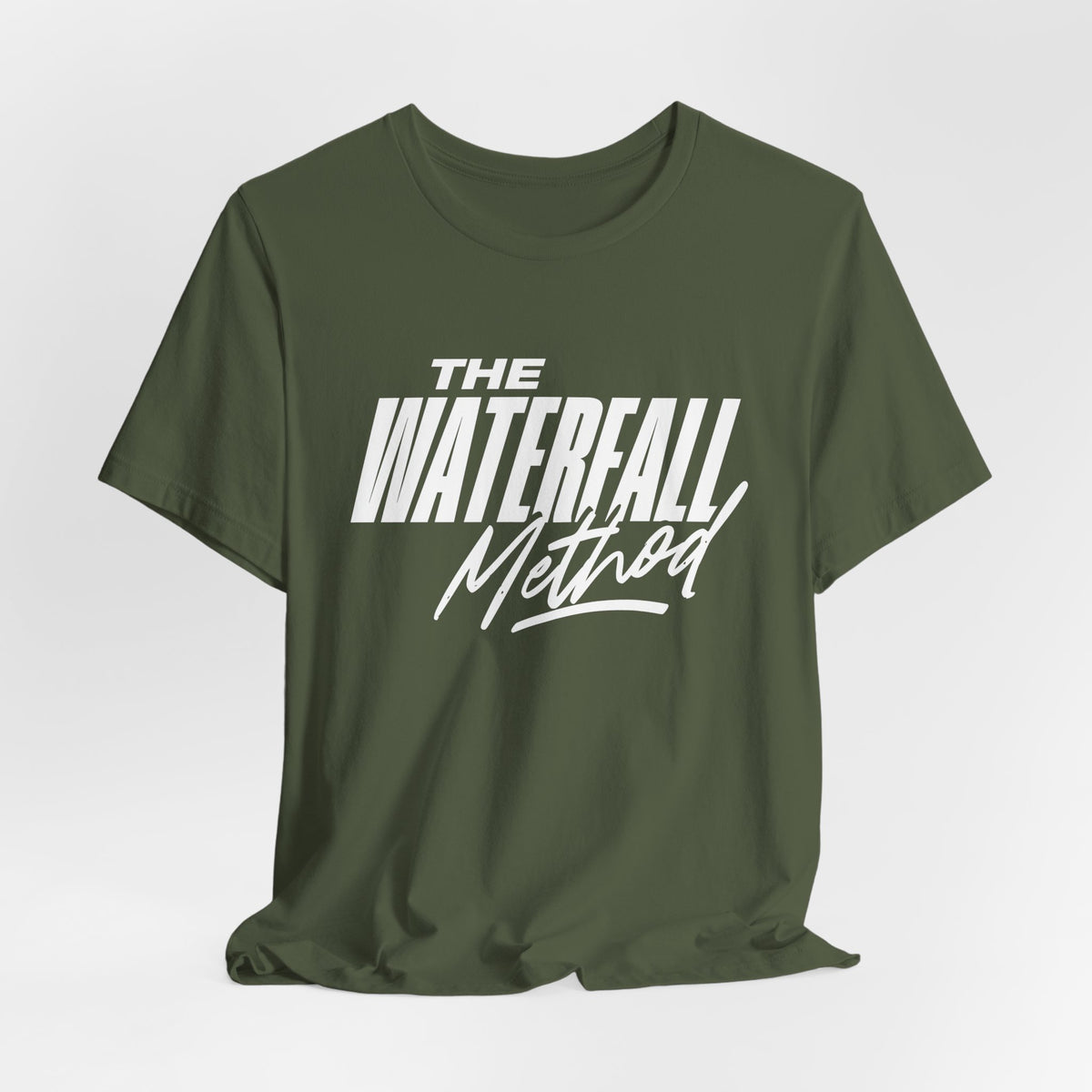 The Waterfall Method Unisex Jersey Short Sleeve Tee (Express Delivery)