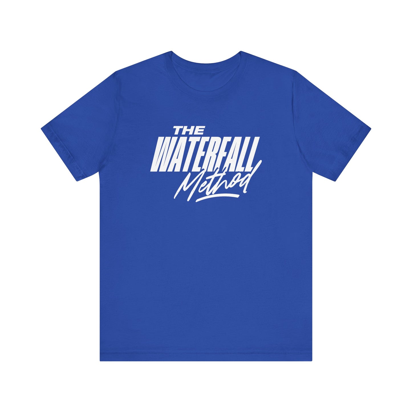 The Waterfall Method Unisex Jersey Short Sleeve Tee (Express Delivery)