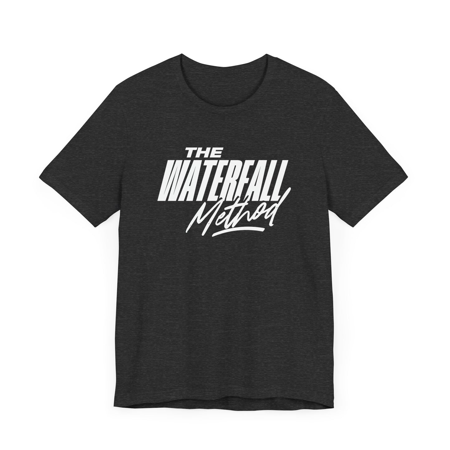 The Waterfall Method Unisex Jersey Short Sleeve Tee (Express Delivery)