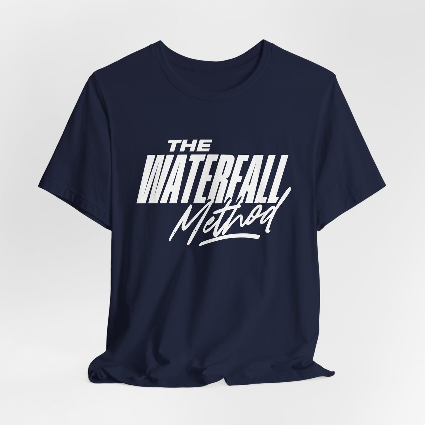 The Waterfall Method Unisex Jersey Short Sleeve Tee (Express Delivery)