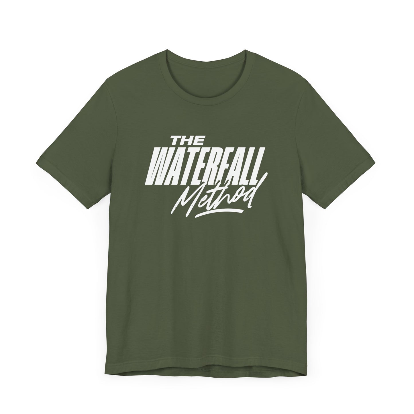 The Waterfall Method Unisex Jersey Short Sleeve Tee (Express Delivery)