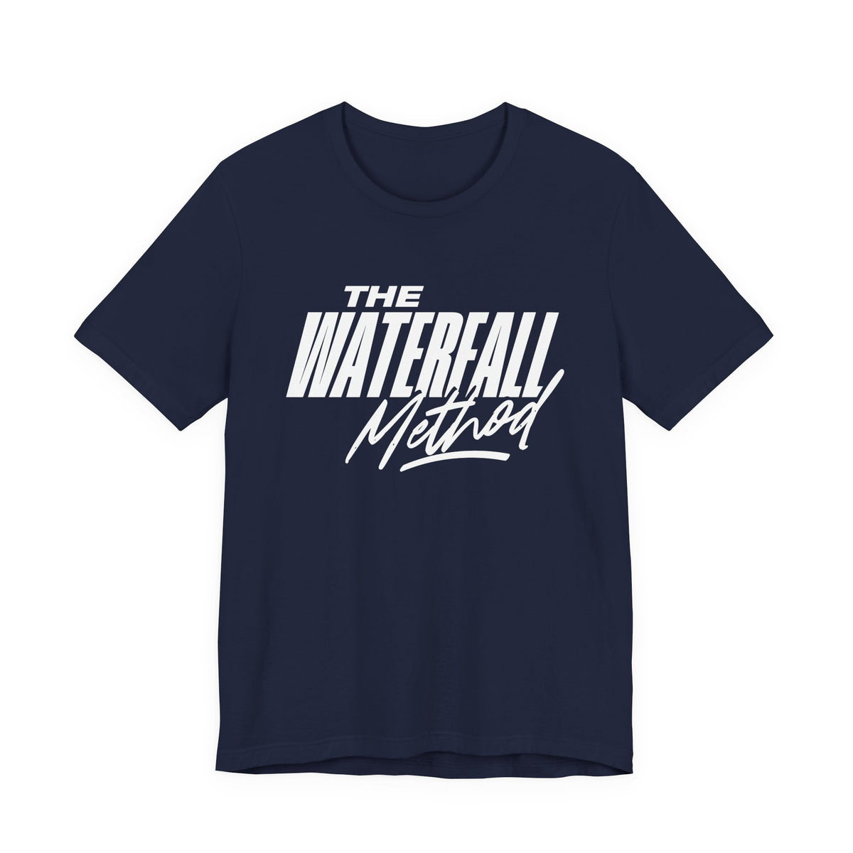 The Waterfall Method Unisex Jersey Short Sleeve Tee (Express Delivery)