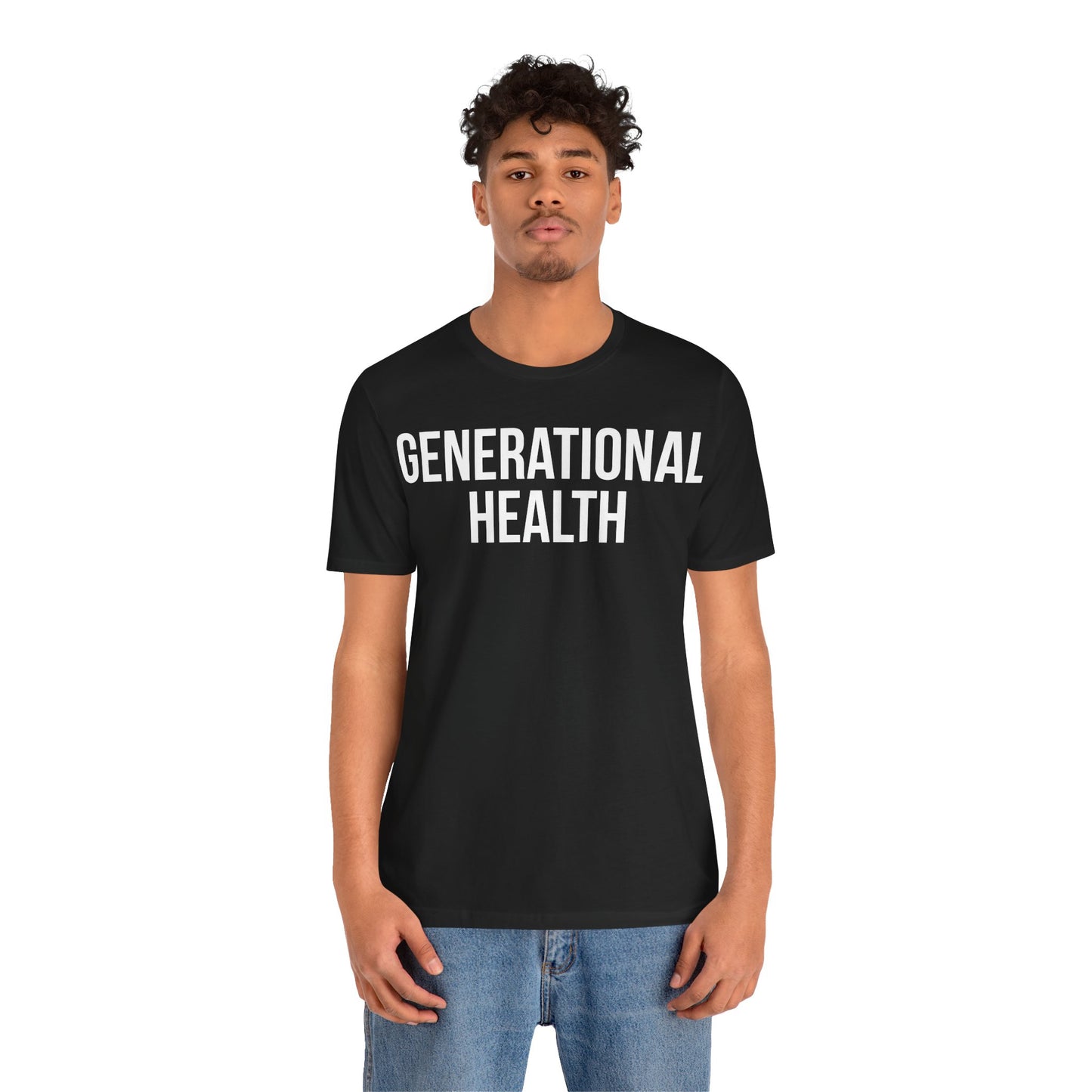 Generational Health Unisex Jersey Short Sleeve Tee (Express Delivery)