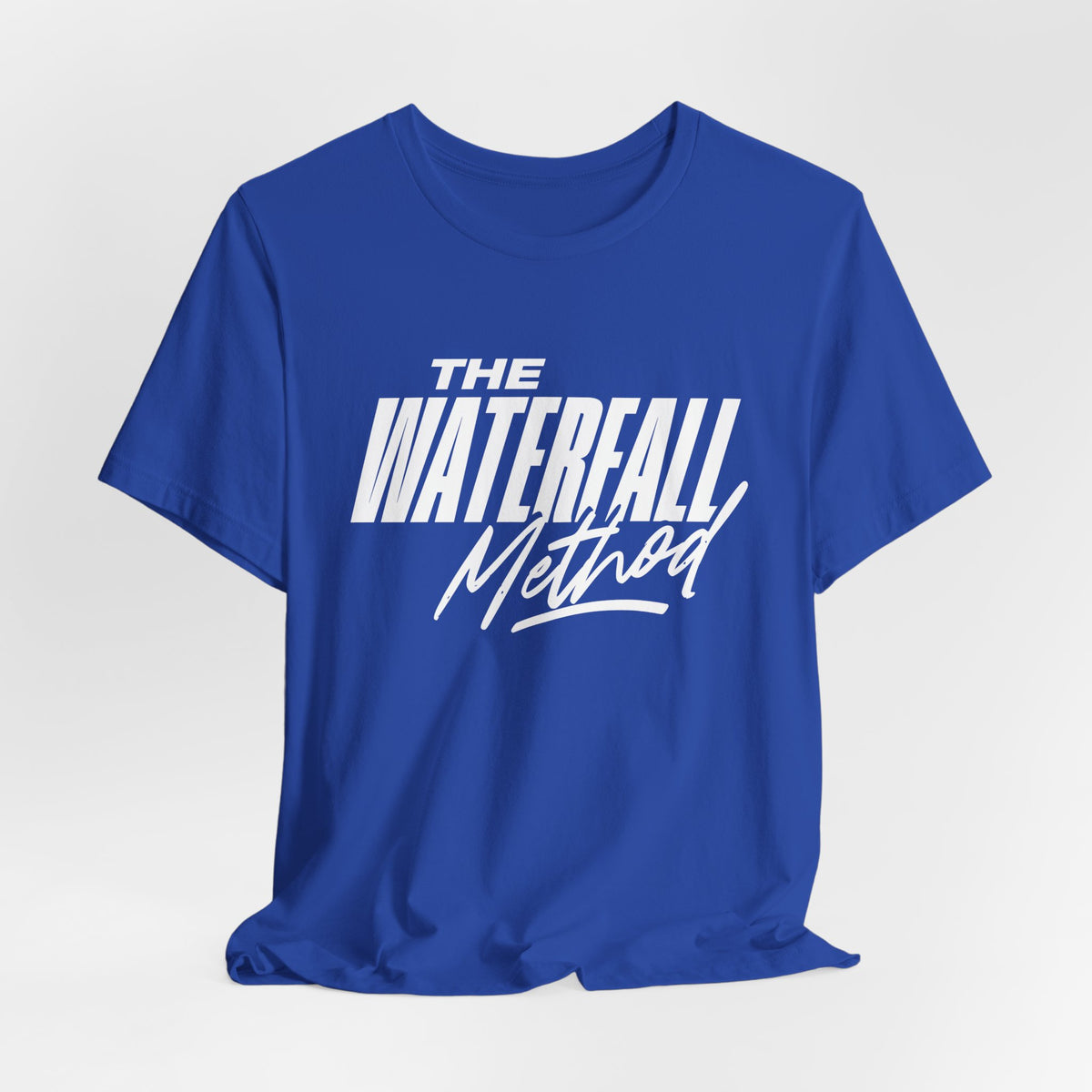 The Waterfall Method Unisex Jersey Short Sleeve Tee (Express Delivery)