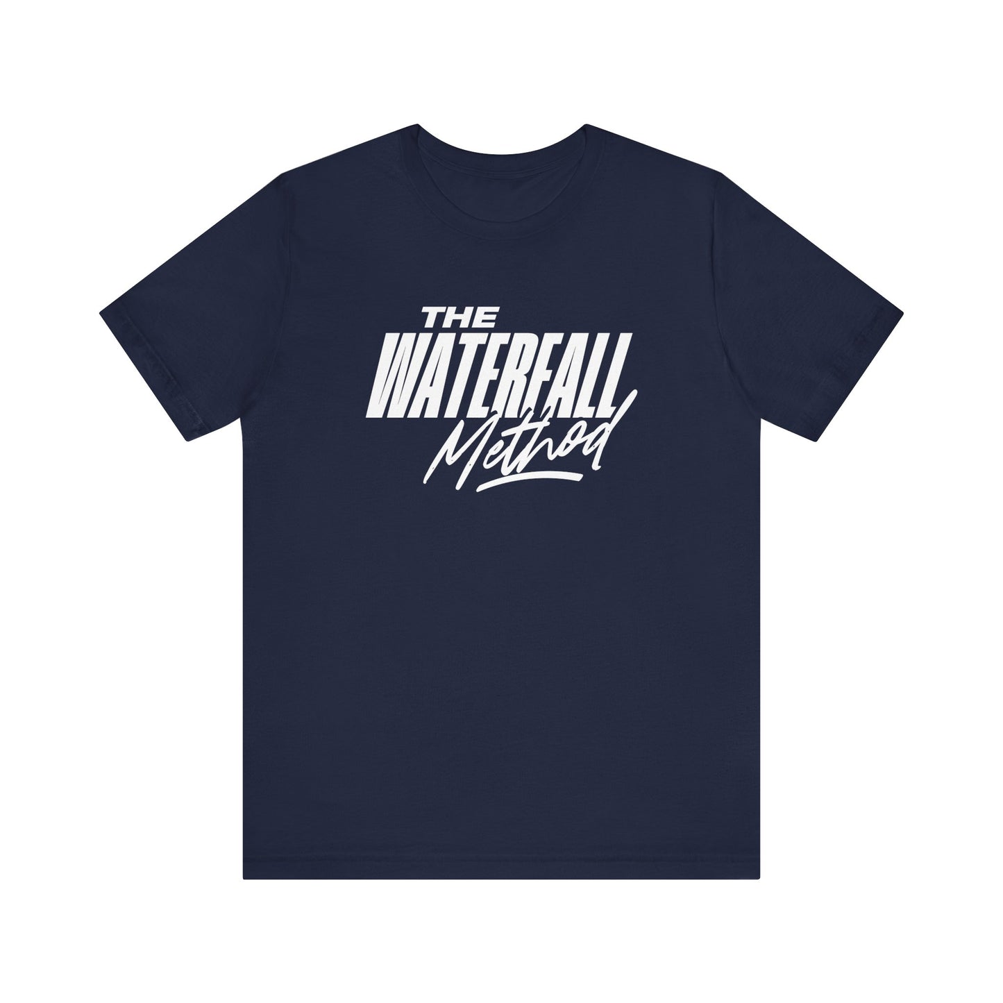 The Waterfall Method Unisex Jersey Short Sleeve Tee (Express Delivery)