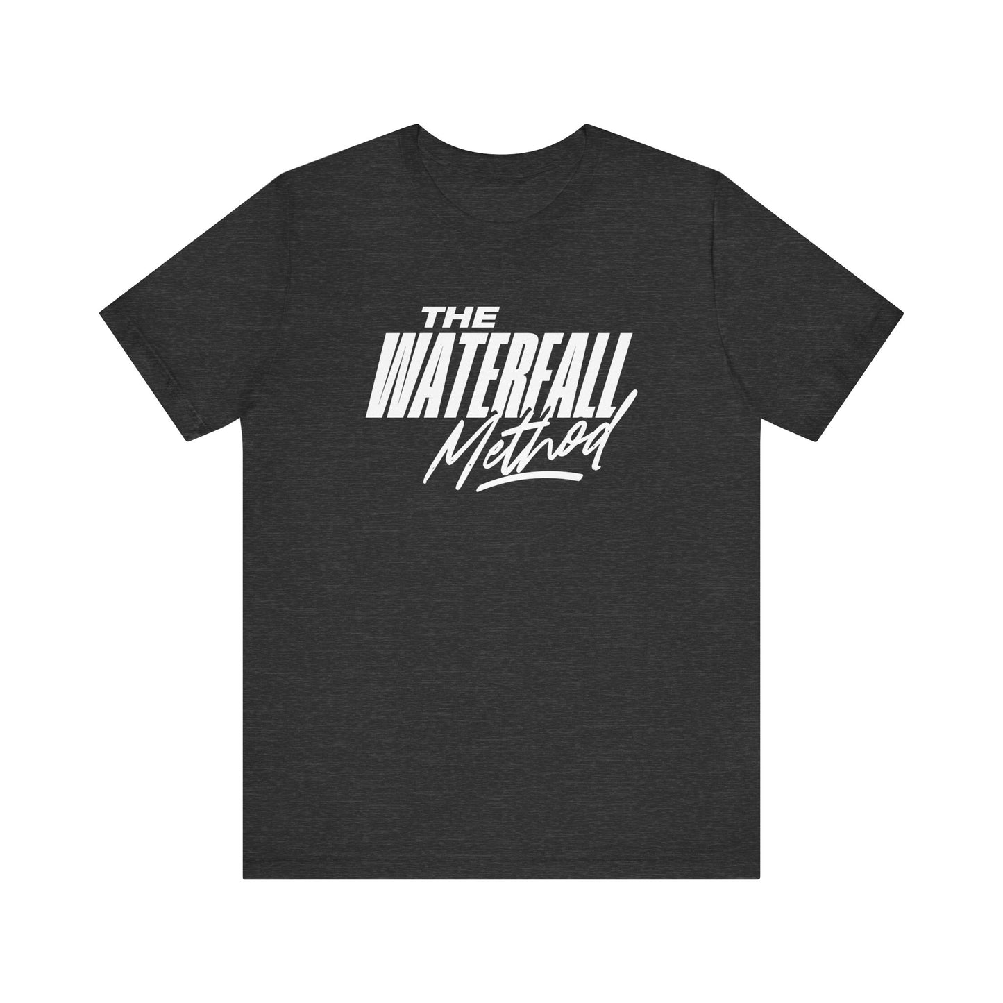 The Waterfall Method Unisex Jersey Short Sleeve Tee (Express Delivery)