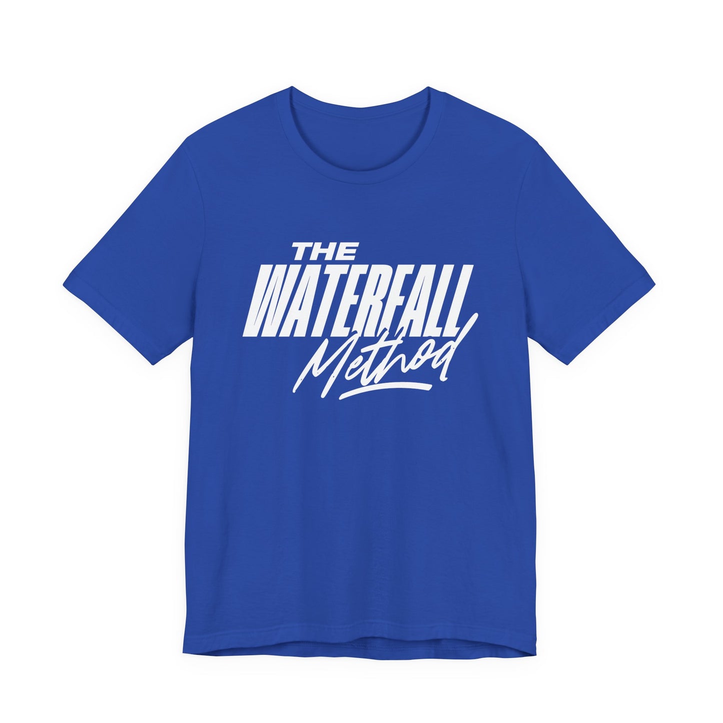 The Waterfall Method Unisex Jersey Short Sleeve Tee (Express Delivery)