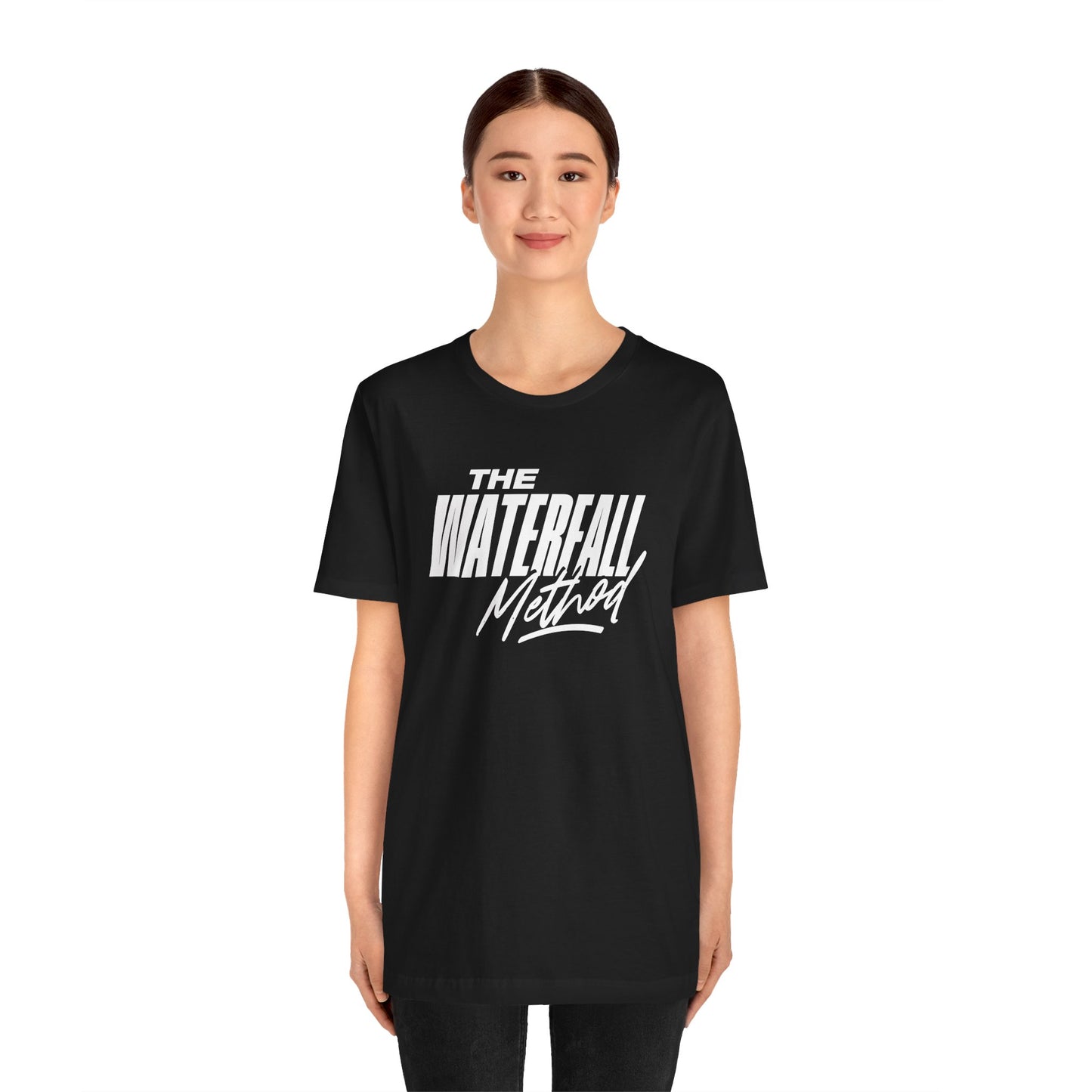 The Waterfall Method Unisex Jersey Short Sleeve Tee (Express Delivery)
