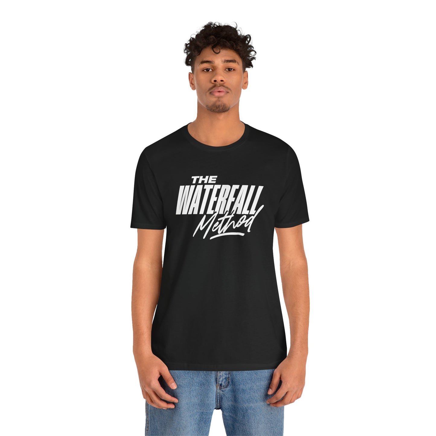 The Waterfall Method Unisex Jersey Short Sleeve Tee (Express Delivery)