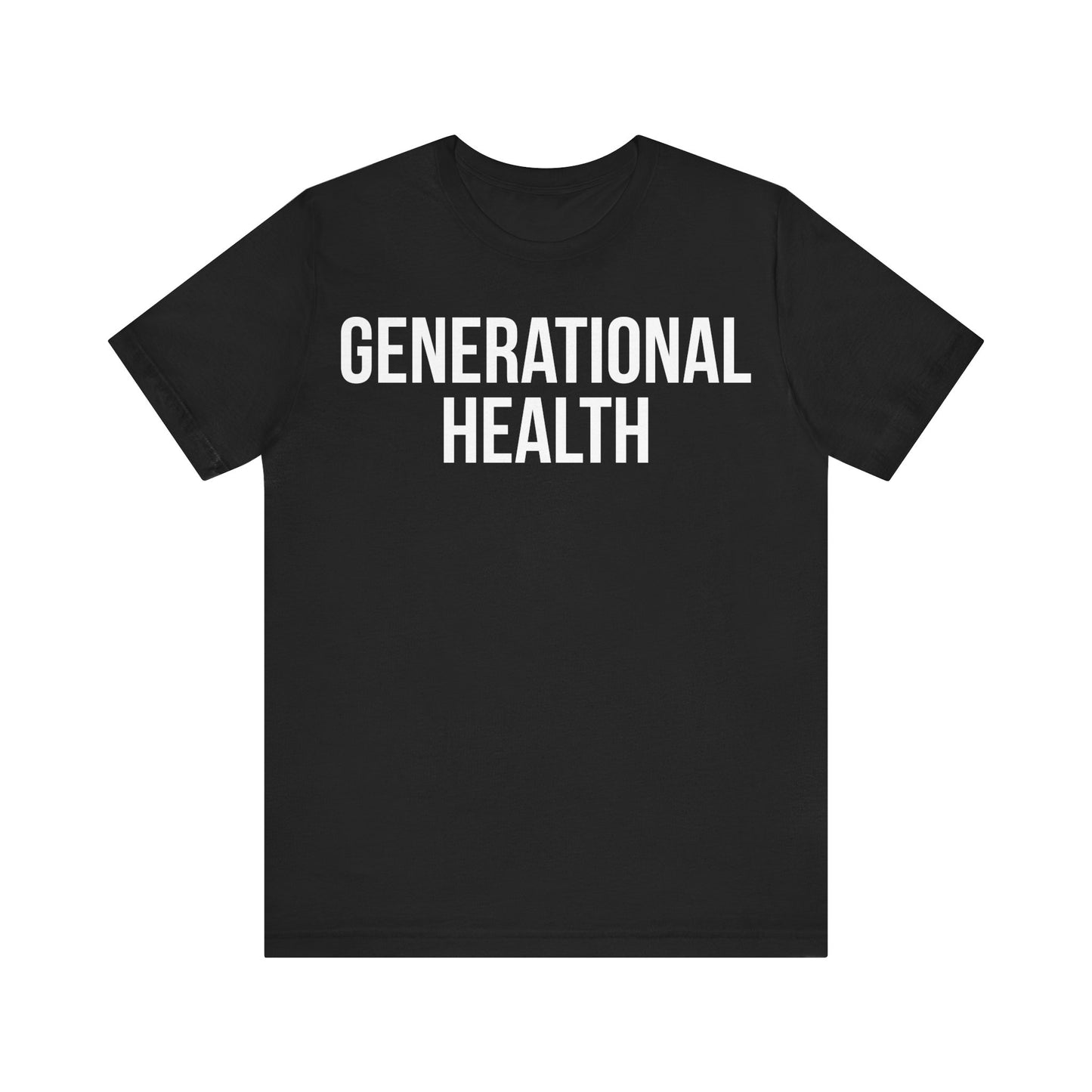Generational Health Unisex Jersey Short Sleeve Tee (Express Delivery)