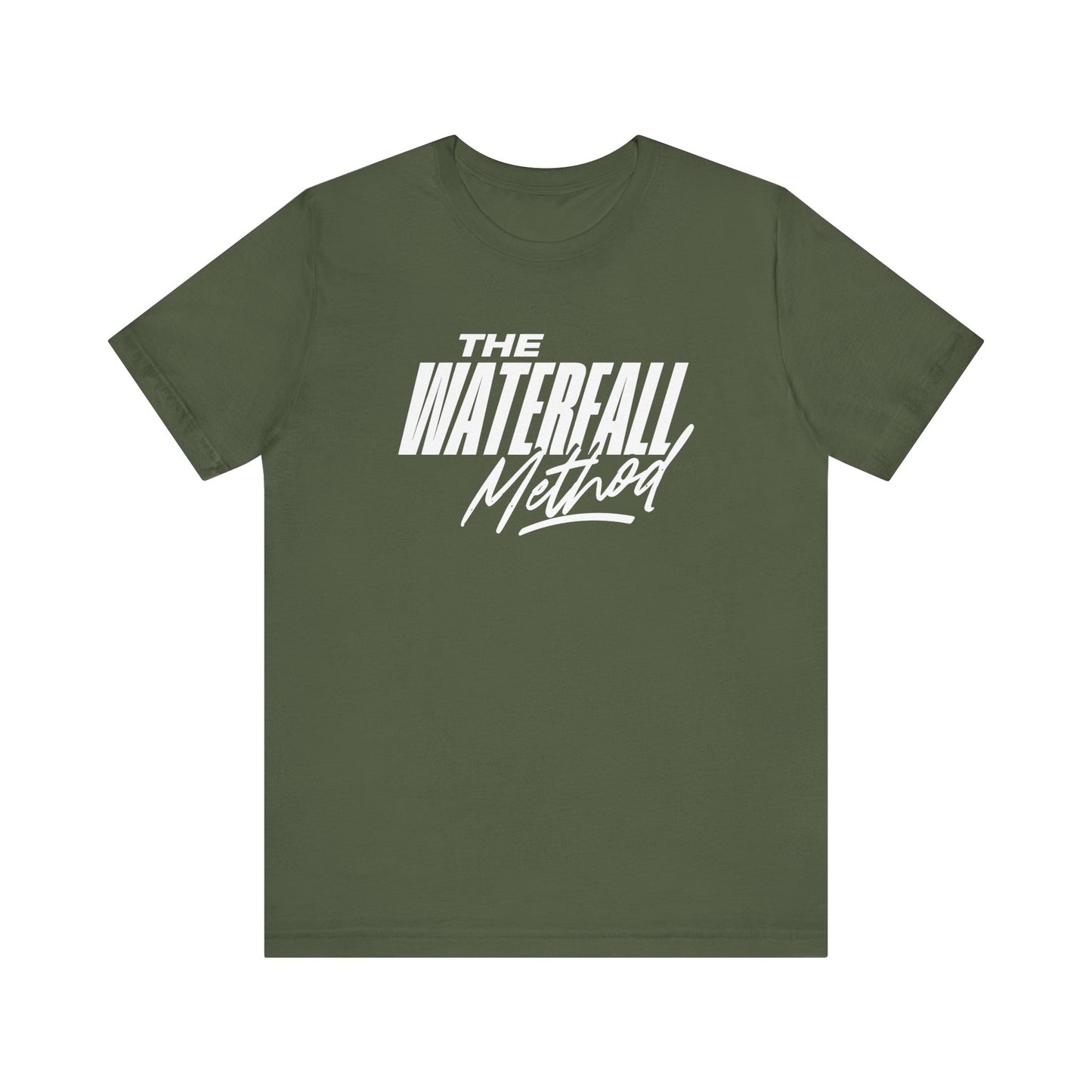 The Waterfall Method Unisex Jersey Short Sleeve Tee (Express Delivery)