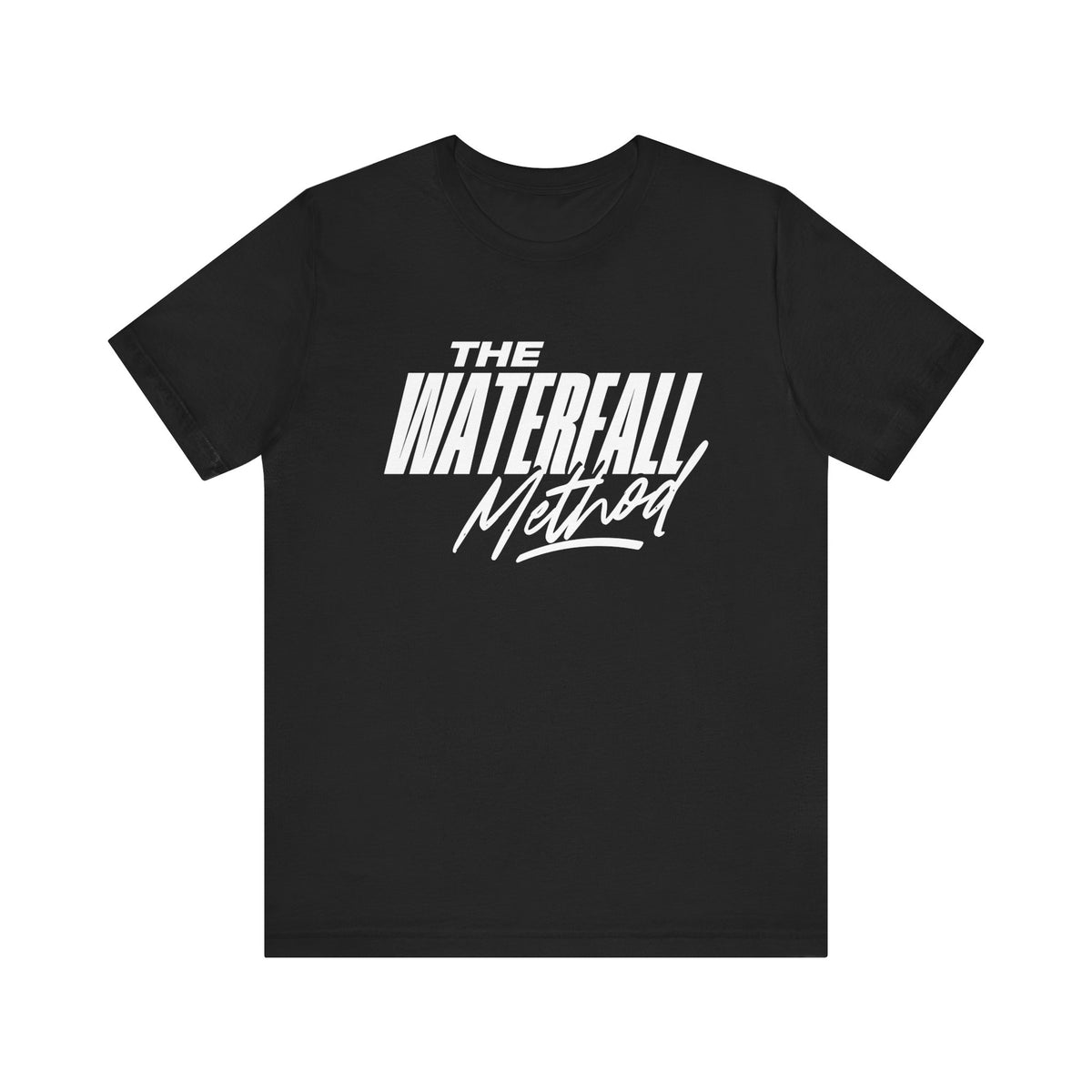 The Waterfall Method Unisex Jersey Short Sleeve Tee (Express Delivery)