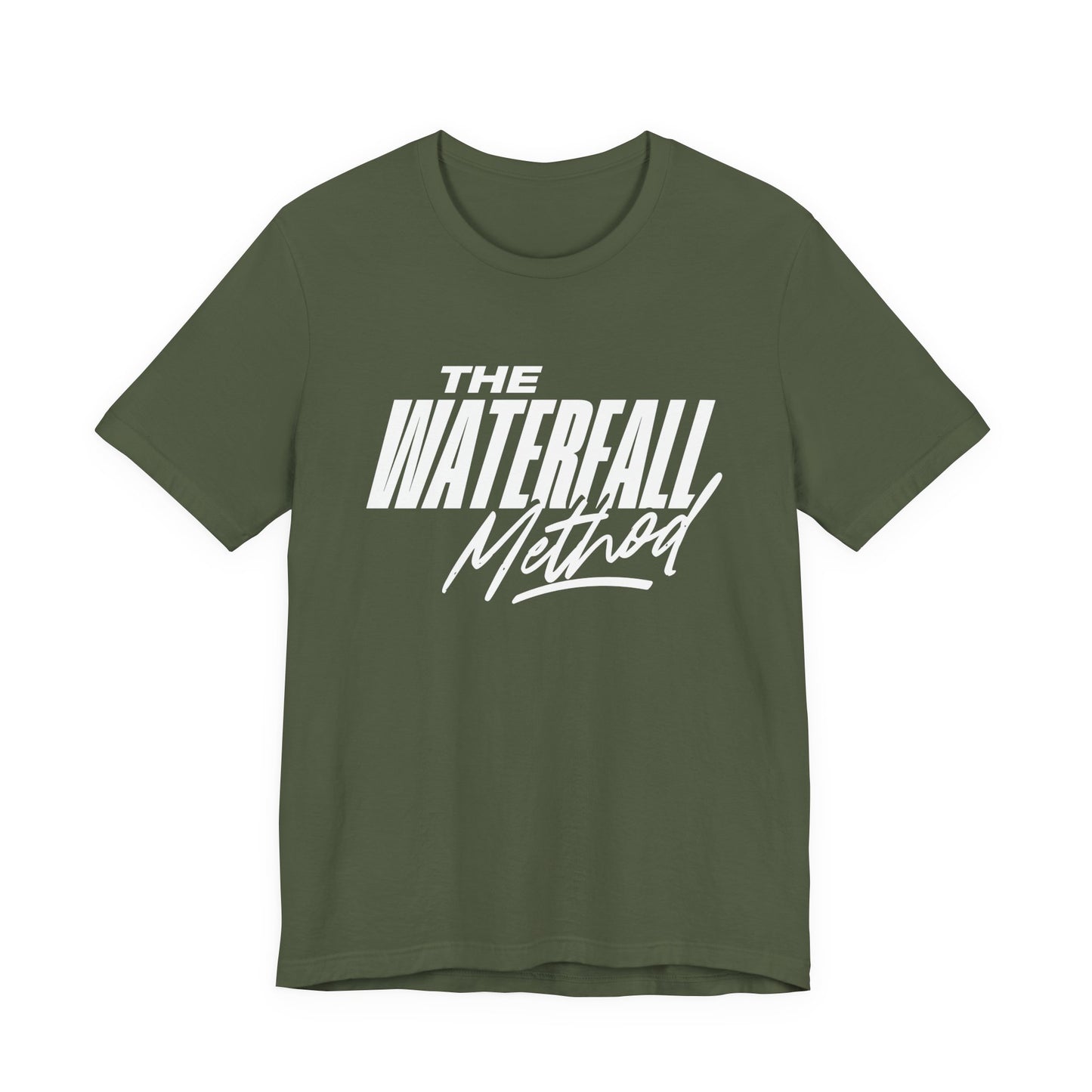 The Waterfall Method Unisex Jersey Short Sleeve Tee (Express Delivery)